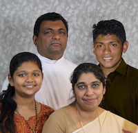 Rev. Thomas John & Family
